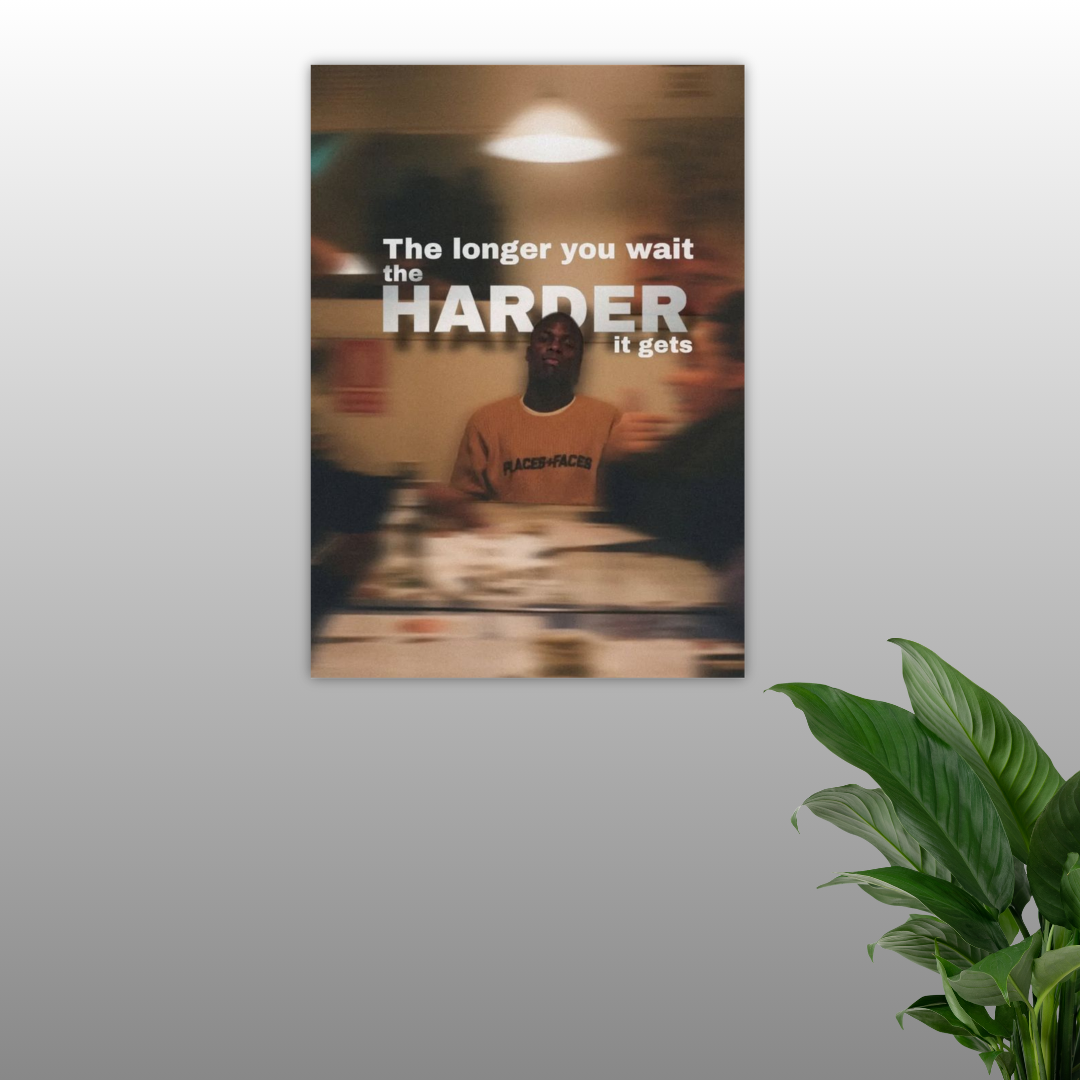 5 HARDER (MOTIVATION POSTER) - Image 1