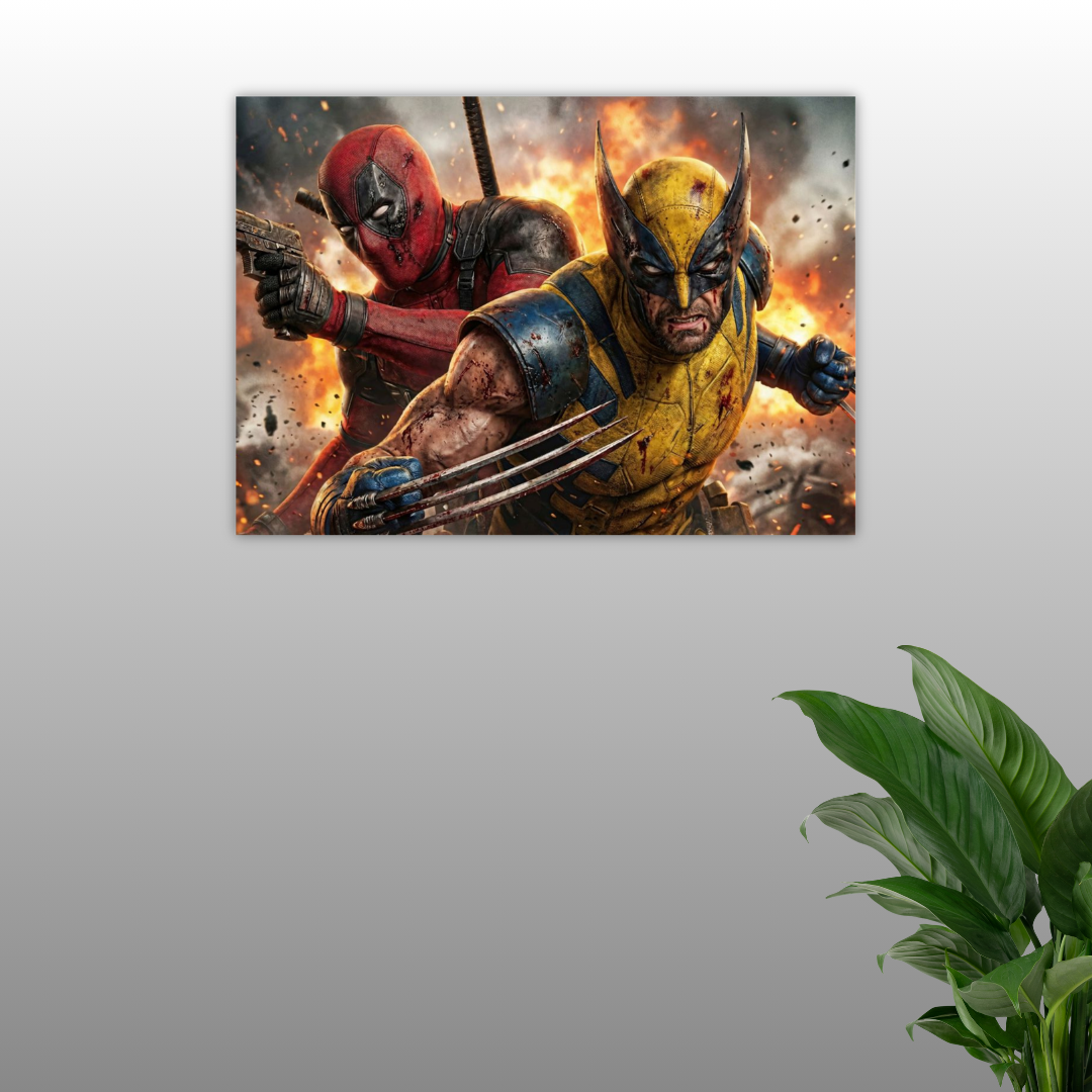 26 DEAD POOL & WOLVORINE POSTER - Image 1